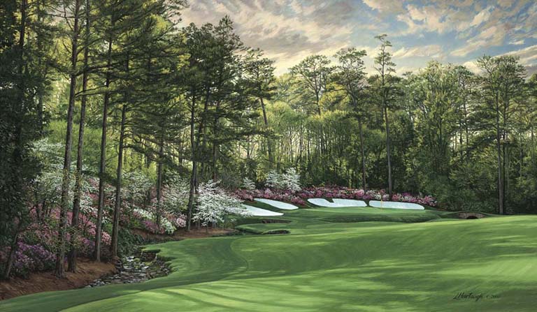 13th Hole Azalea” Augusta National Golf Club